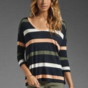 Soft Joie  Fawn Stripe Long Sleeve Tee